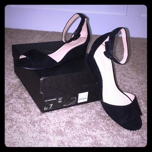 J.Crew Laila Ankle Strap Wedge Sandal